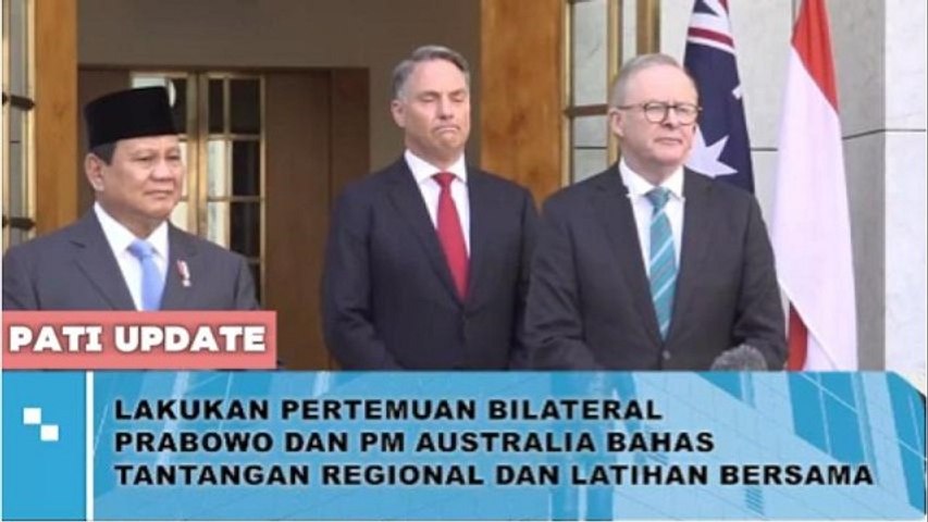 Prabowo Bertemu PM Australia di Canberra untuk Memperbarui Kerja Sama dalam Bentuk Perjanjian