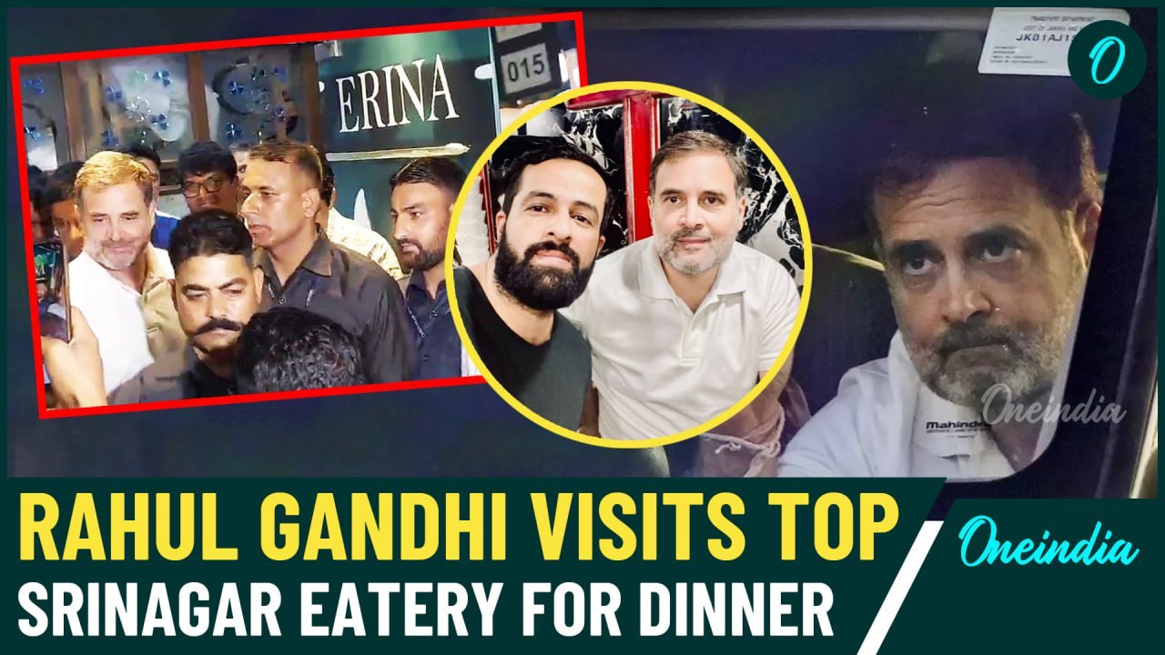 Watch: Rahul Gandhi's Late Night Ice Cream Hunt At Srinagar's Dal lake Goes Viral
