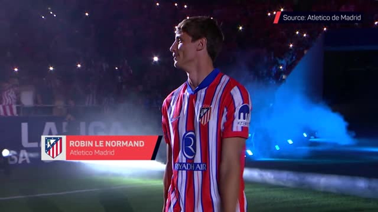 Aupa Atleti! Atletico Madrid celebrate quadruple signing - video ...