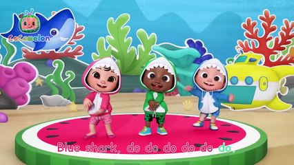 Baby Shark Learns Colors _ CoComelon Nursery Rhymes & Kids Songs