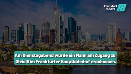Frankfurter Hauptbahnhof nach tödlicher Schießerei gesperrt