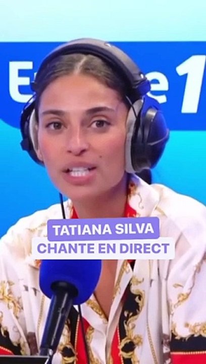La présentatrice météo de TF1 Tatiana Silva chante en direct sur Europe 1