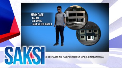 SAKSI RECAP: 41 close contacts ng nagpositibo sa mpox, binabantayan (Originally aired on Aug 21, 2023)