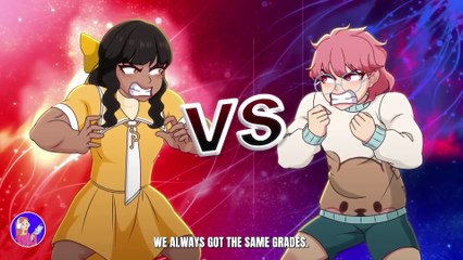 School's Most Annoying Girl Competes With Me On