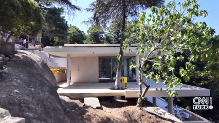 Boğaz'daki orman arazinin ortasına villa! Çalışma durduruldu: Adalet Bakanlığı soruşturma başlattı...