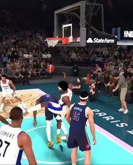 Le dunk de Guerschon Yabusele sur LeBron James version NBA 2K !