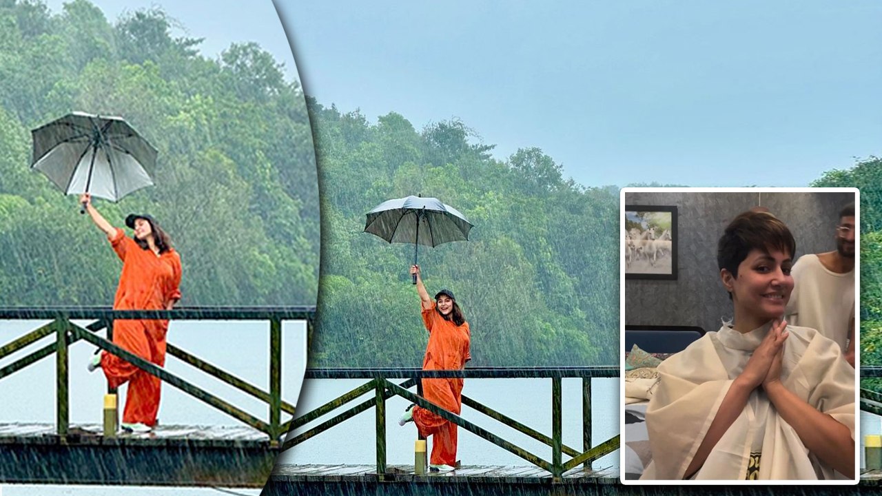 Hina Khan Breast Cancer ट्रीटमेंट के बीच छाता थामे कहां पहुंची, Fans ने किया रिएक्ट |FilmiBeat