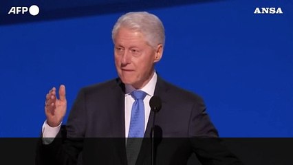 L'ironia di Bill Clinton: "Sono ancora piu' giovane di Trump"