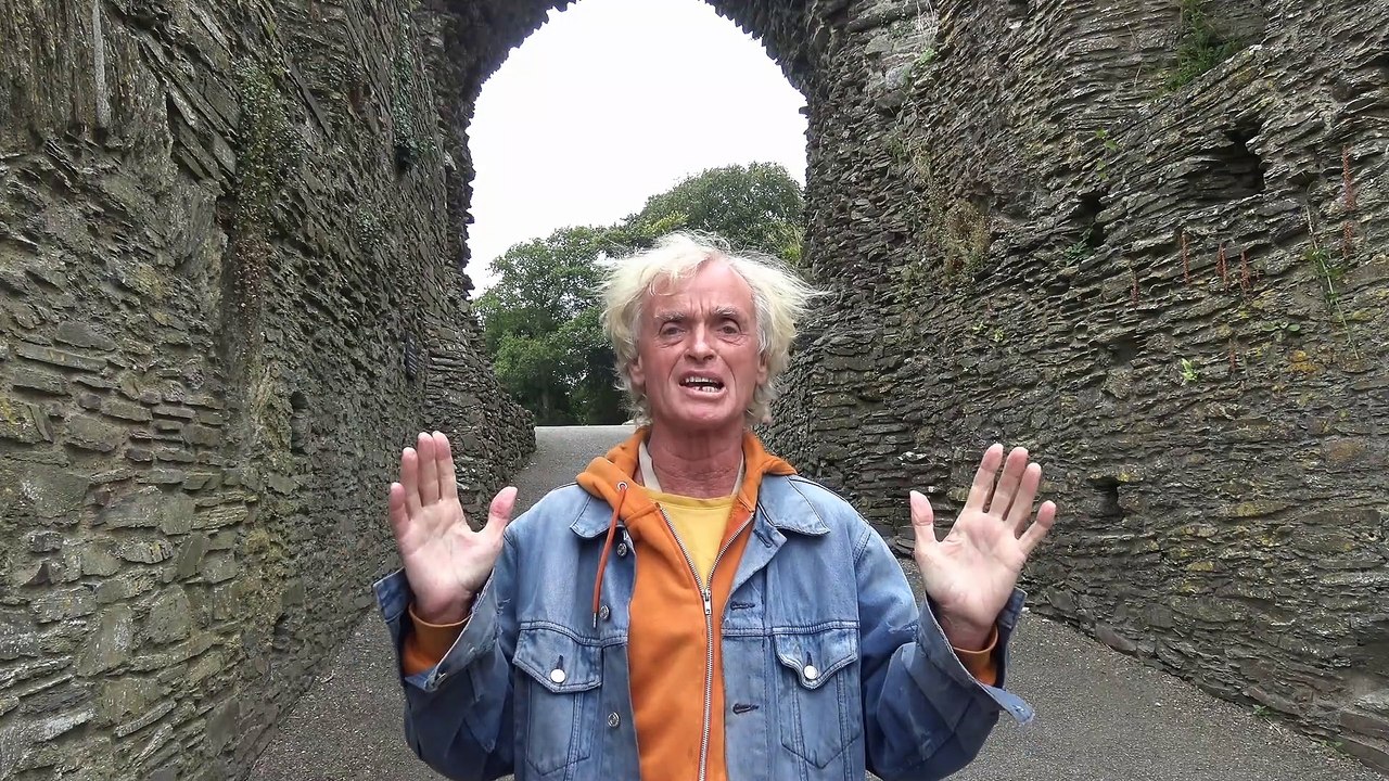 Plymouth City bus 12 to Launceston Cornwall. Exploring Launceston Norman Castle built 1068