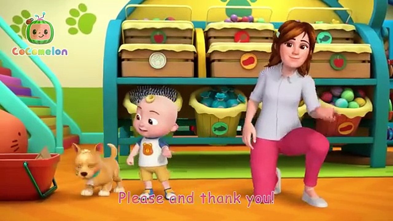 Please and Thank You Pet Store | CoComelon Nursery Rhymes & Kids Songs