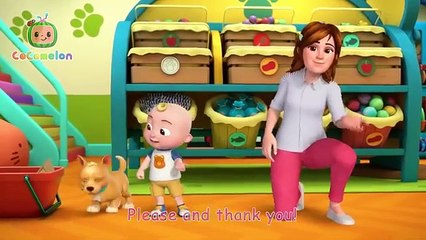 Please and Thank You Pet Store | CoComelon Nursery Rhymes & Kids Songs