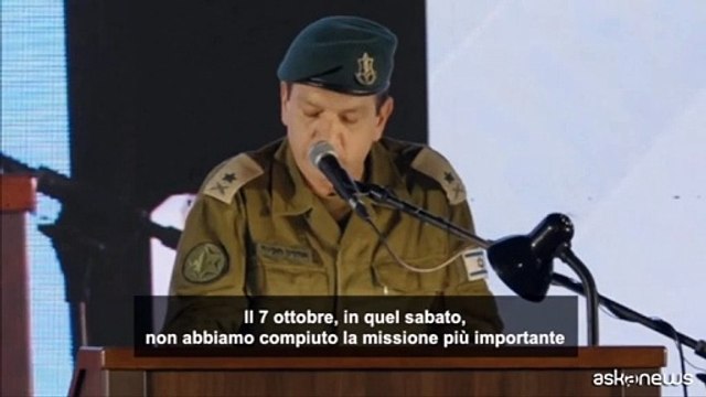 Il capo degli 007 israeliani chiede perdono per l'attacco di Hamas