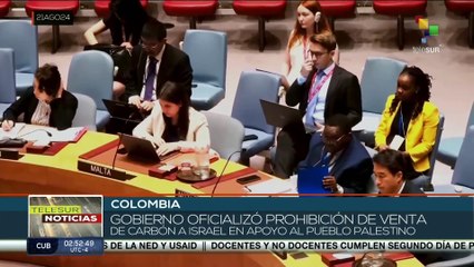 Gobierno de Colombia oficializó prohibición de venta de carbón a Israel