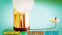 How Electric Kettle Works? Working of Hot Water Electric Kettle Explained with 3D Animation