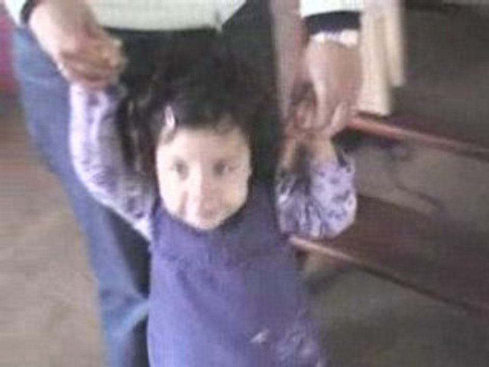 Entrainement avec maman