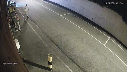 WATCH: CCTV footage released on man police want to speak to after a fire in Weston Favell