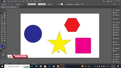 Lock and Unlock Objects in Illustrator