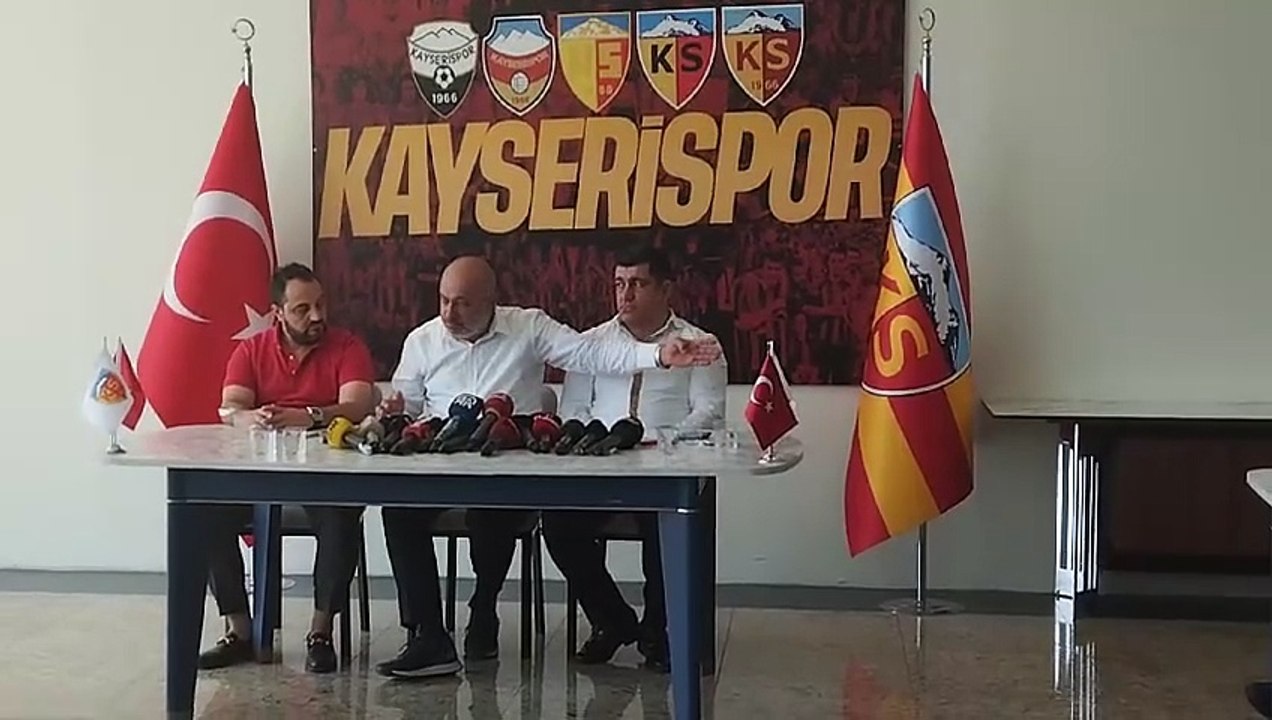 Kayserispor Başkanı Ali Çamlı Basın Açıklması
