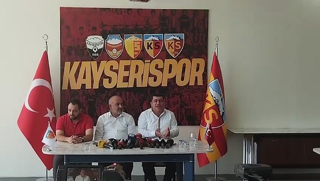 Kayserispor Başkanı Ali Çamlı Basın Açıklması