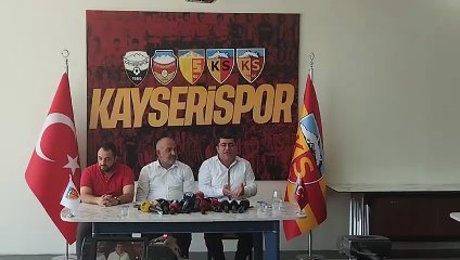 Kayserispor Başkanı Ali Çamlı Basın Açıklması
