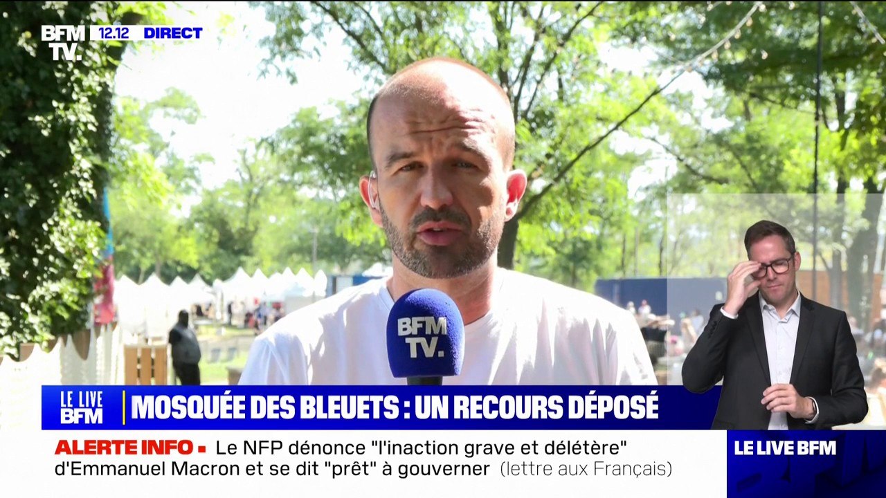 Mosquée des Bleuets: "Il me semble normal de dire qu'il doit y avoir une procédure contradictoire pour dire si ces propos sont réels ou pas", affirme Manuel Bompard, député LFI-NFP