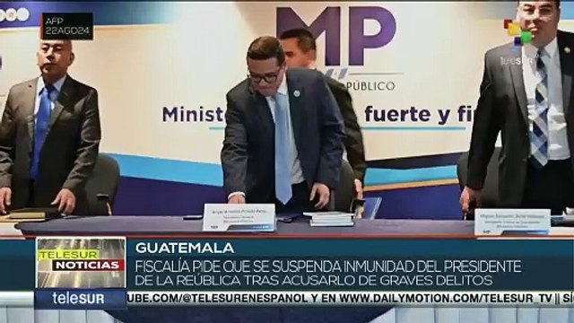 Fiscalía de Guatemala pide que se suspenda inmunidad del presidente Arévalo tras acusarlo de graves delitos