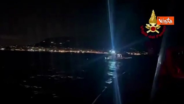 Naufragio a Porticello, proseguite fino a tarda notte le ricerche dei sei dispersi del Bayesian