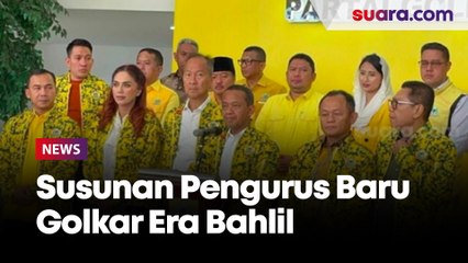 Tunjuk Muhammad Sarmuji hingga Puteri Komarudin, Susunan Pengurus Baru Golkar Era Bahlil