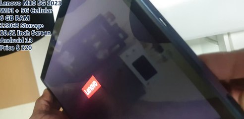 Lenovo Tab M10 Tablet – WiFi+5G 128GB 6GB 10.6inch (TB360ZU)