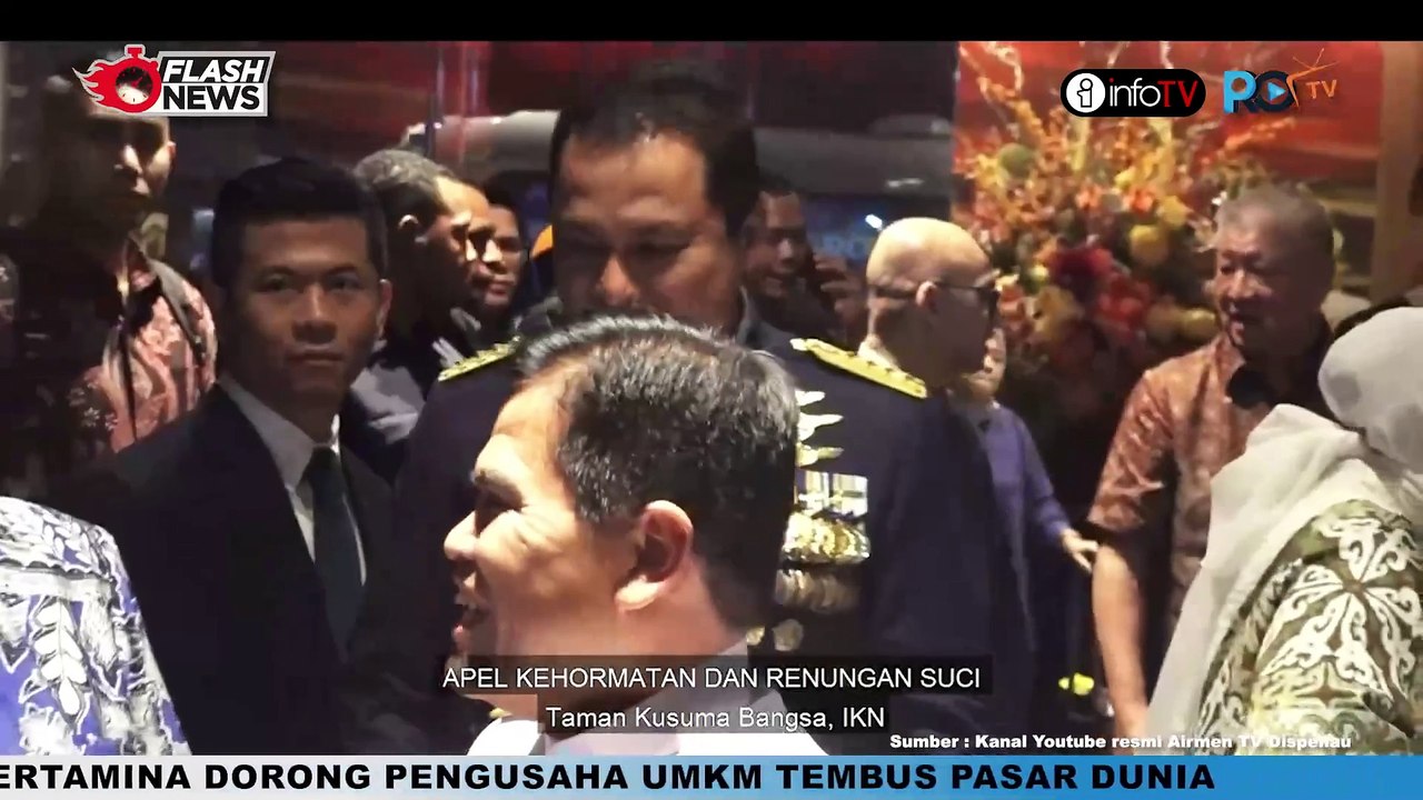 KEPALA STAF ANGKATAN UDARA HADIRI RANGKAIAN PERINGATAN HUT KE-79 KEMERDEKAAN RI DI IKN