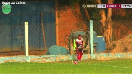 Football player in Peru sent off for urinating on pitch mid-match