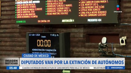 Diputados discutirán la desaparición de órganos autónomos