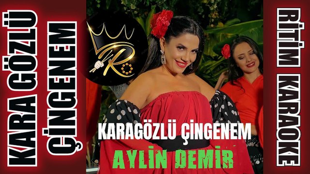 Kara Gözlü Çingenem - Aylin Demir ✩ Ritim Karaoke (Saba Minör 9/8 Roman Beste Sinan Toprak)