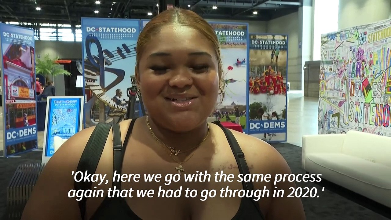 Gen Z voters 'amped up' by Kamala Harris nomination at DNC