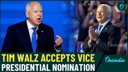 Minnesota Governor Tim Walz's Full VP Acceptance Speech at the Democratic National Convention