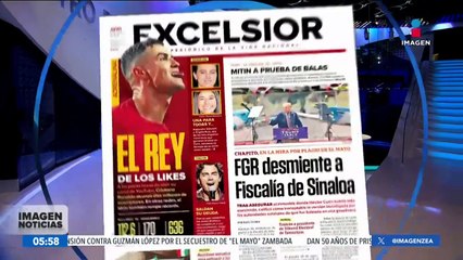 Primeras planas de los periódicos | 22 de agosto de 2024