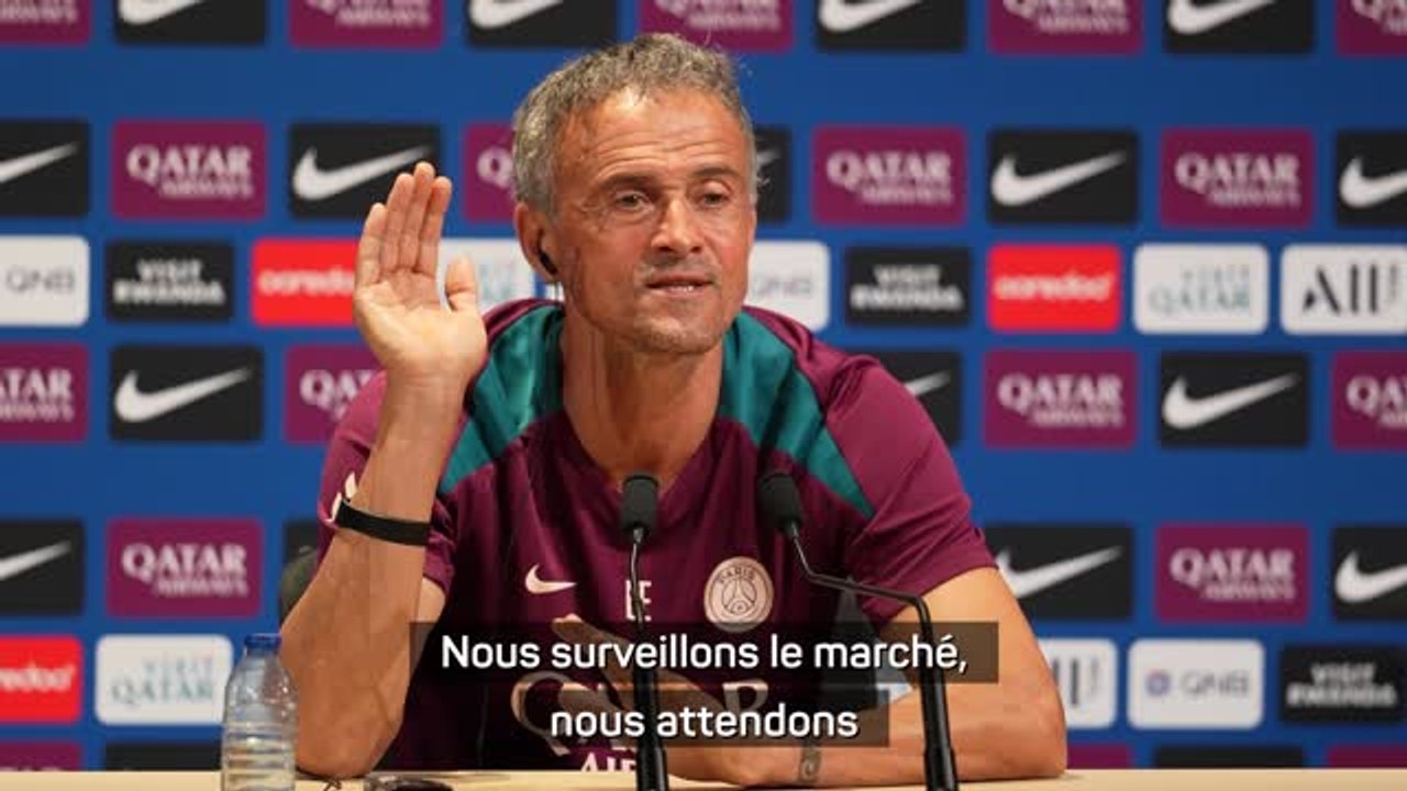 PSG - Luis Enrique se plaint du mercato : “Quand le PSG veut une machine à laver, au lieu de coûter 4, elle coûte 400”