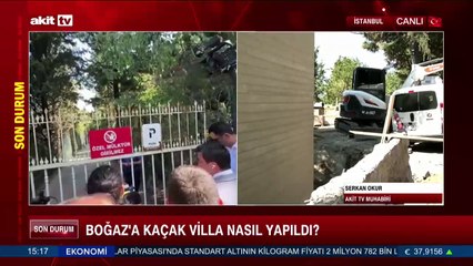 Bakanlık Boğaz'daki inşaatı durdurdu