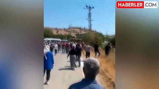 Kaçak elektrik denetimi yapan DEDAŞ ekiplerine saldırı