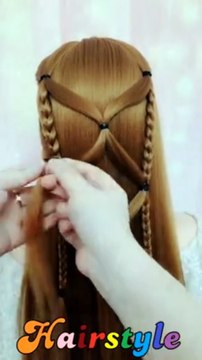 Quick hairstyles # hair style for girls and women # trending video # trending short #hair design # girl hair style #2024 hair style# how to make hair style