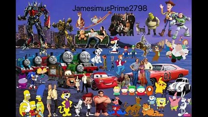 Trainsformers 3 (Transformers 3) Part 1 - Opening Scene_Mission to the Moon