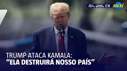Trump retorna aos comícios: ataque a Kamala marca reaparição após atentado