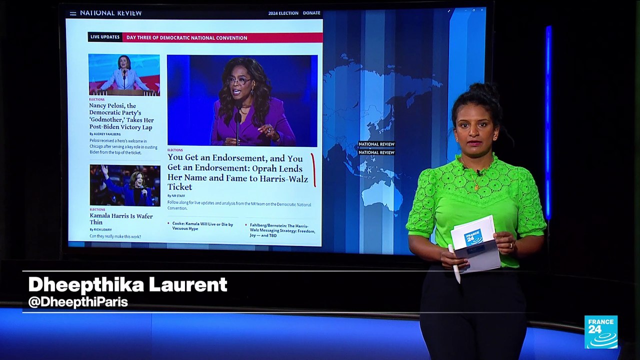 Oprah Winfrey surprises, Tim Walz rallies supporters on Day 3 of DNC