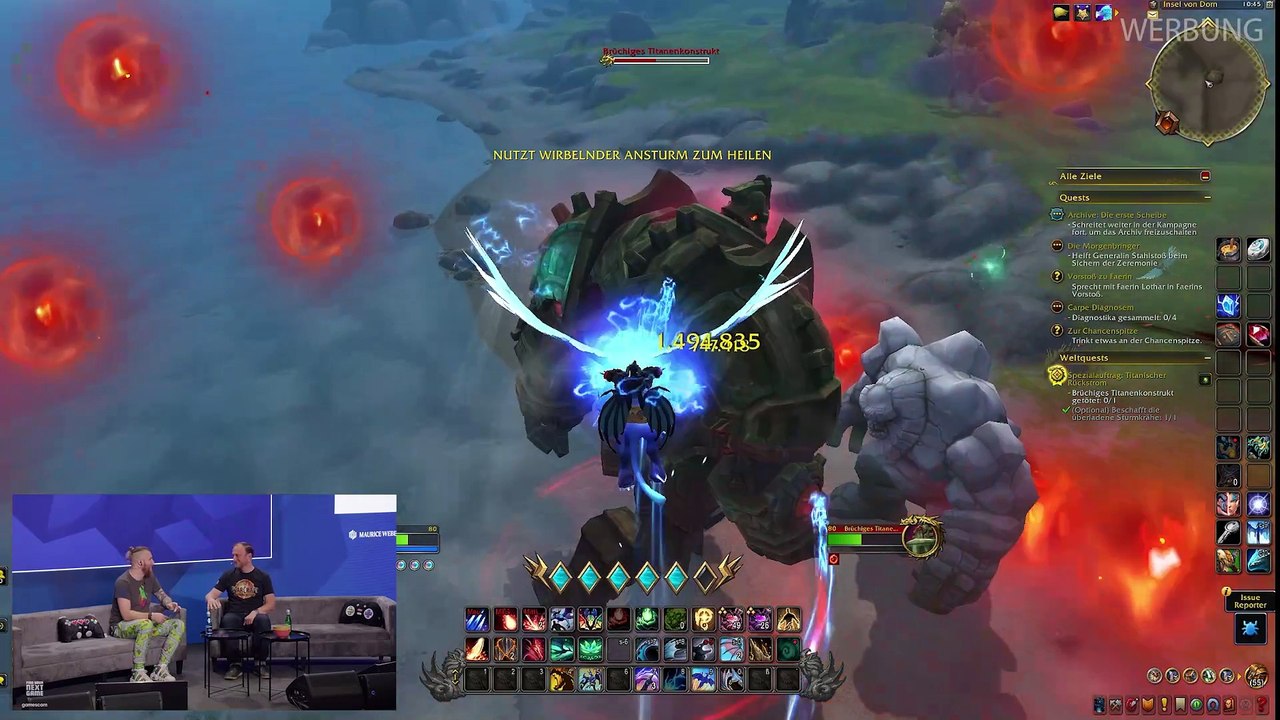 GS TALK WoW Interview Gamescom 2024