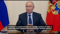 Putin accusa Ucraina: ha cercato colpire centrale nucleare Kursk