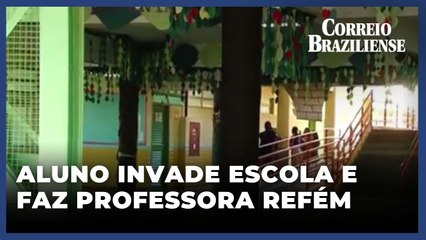 Adolescente que fez professora refém começou a frequentar escola na segunda