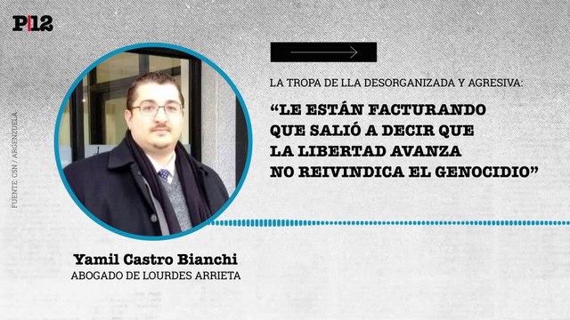 El abogado de Arrieta describió el conflicto de LLA en Diputados: Le están facturando que LLA no reinvindicaba el genocidio