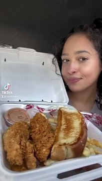 Canes! #eating #asmr #mukbang #canes #crunchy