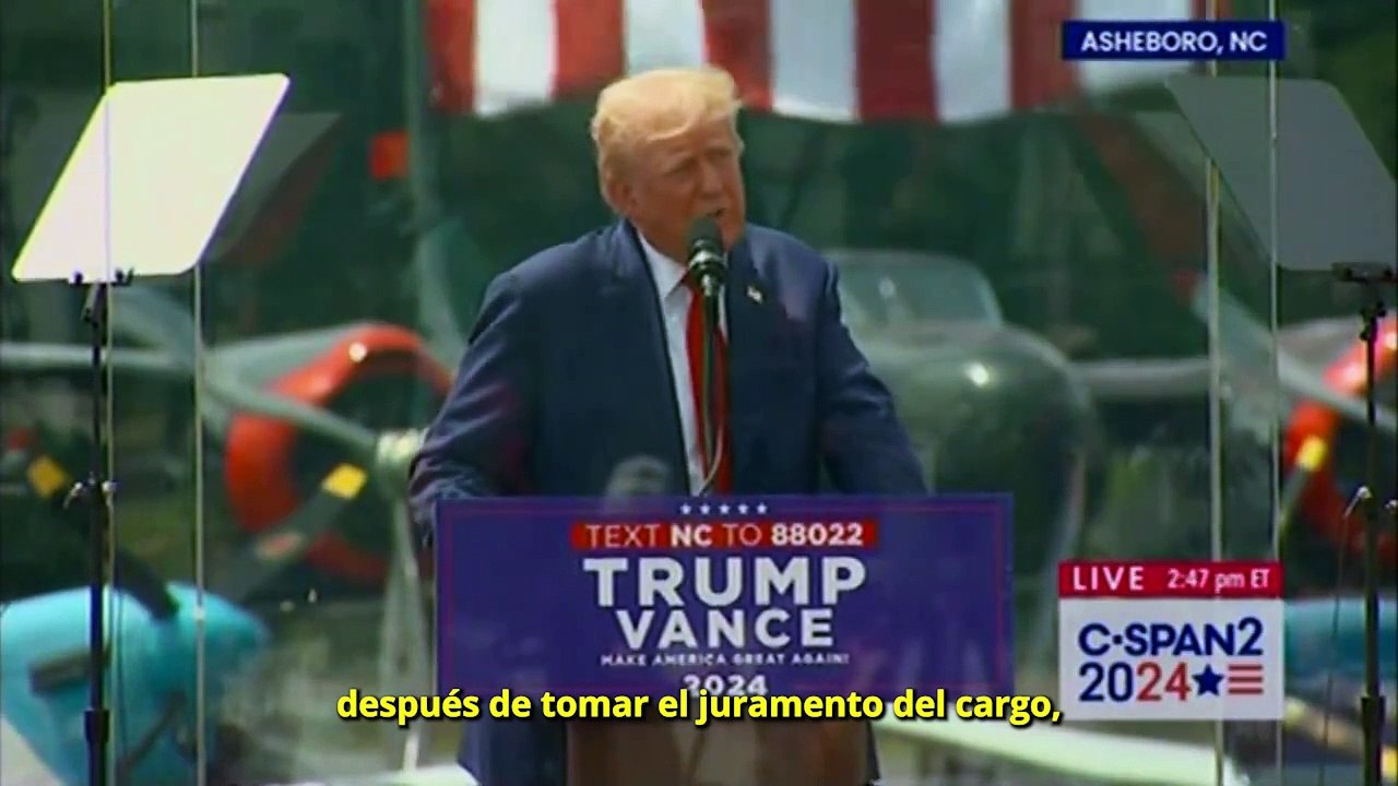 Donald Trump: "He librado al mundo de muchas guerras con llamadas telefónicas"