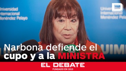Narbona cree que ERC no tiene «ninguna razón de amenaza» al PSOE mientras cumpla su acuerdo fiscal
